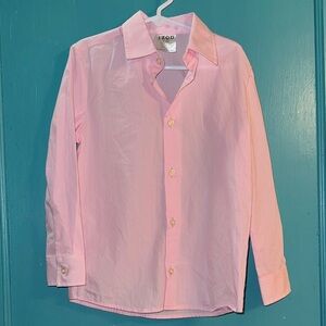 Izod Pink Long-Sleeve Button-Down Shirt